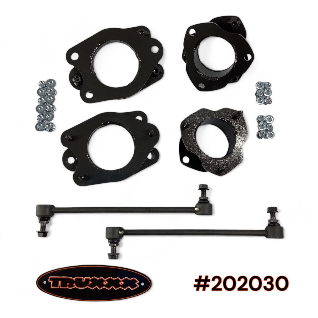 2016-2022 Honda Pilot & 2019-2024 Honda Passport - 1.75" front & 2" rear lift - Sway Bar Links Included #202030