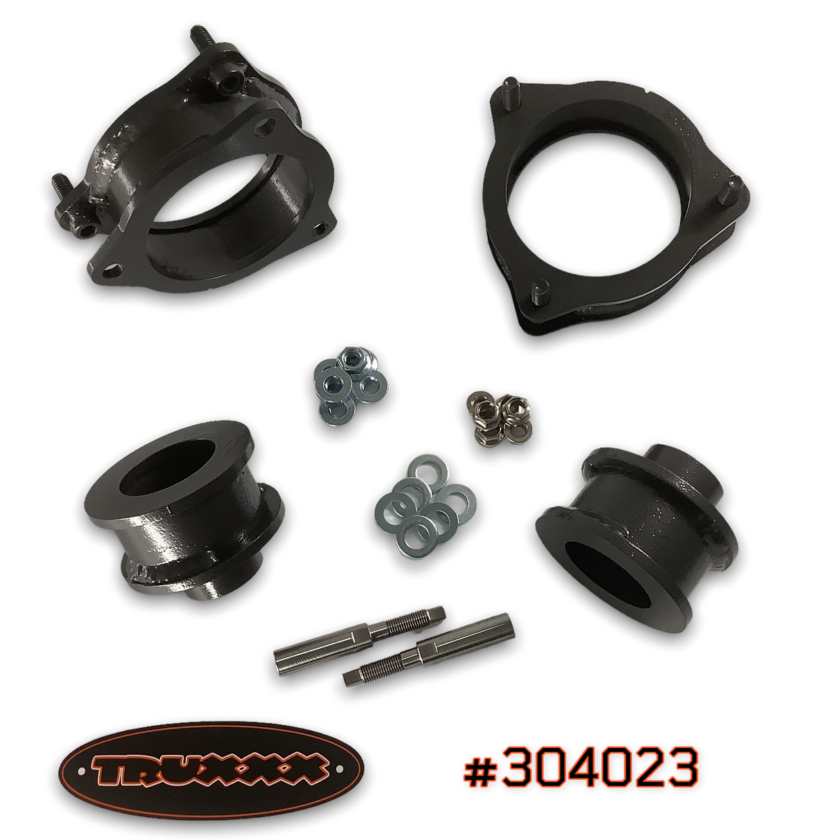 2019-2023 Hyundai Kona EV SUV - 2.0" Front and 2.0" Rear Lift Kit With Shock Shaft Extensions #304023