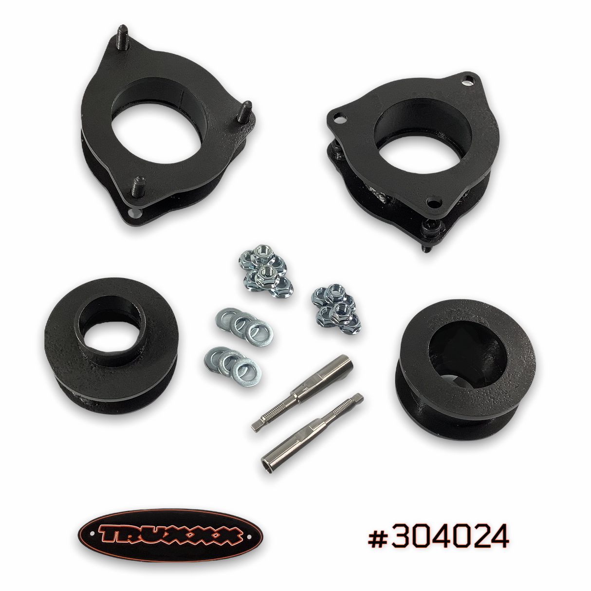 2019-2023 Kia Seltos SUV & 2018-2023 Hyundai Kona SUV - 2.0" Front and 2.0" Rear Lift Kit with Shock Shaft Extensions #304024