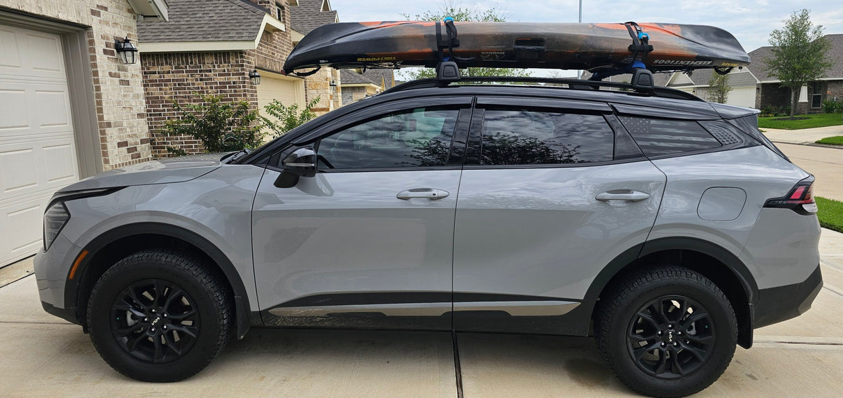 Kia Sportage 2023-2025 y Hyundai Tucson 2022-2025: kit de elevación delantera de 2,0" y trasera de 2,0" con extensiones de eje de amortiguación n.º 304056