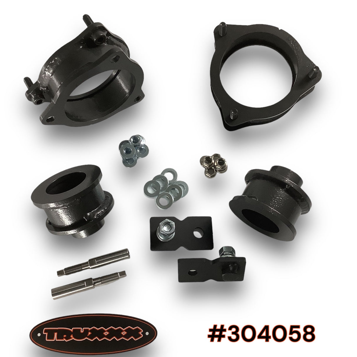 Kia Sportage X-Line 2023-2025 y Hyundai Tucson XRT 2022-2025: kit de elevación delantera de 2,0" y trasera de 2,0" con extensiones de eje de amortiguación n.º 304058