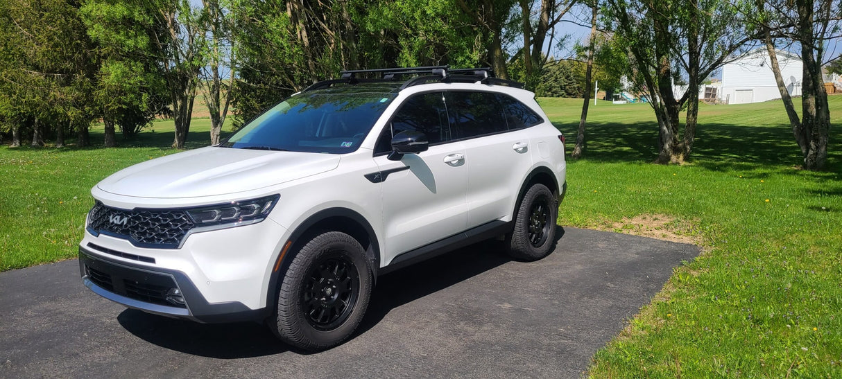 2021-2023 Kia Sorento X-Line & 2021-2023 Hyundai Santa Fe - 1.5" Front and 1.25" Rear Lift Kit with Shock Shaft Extensions #305030