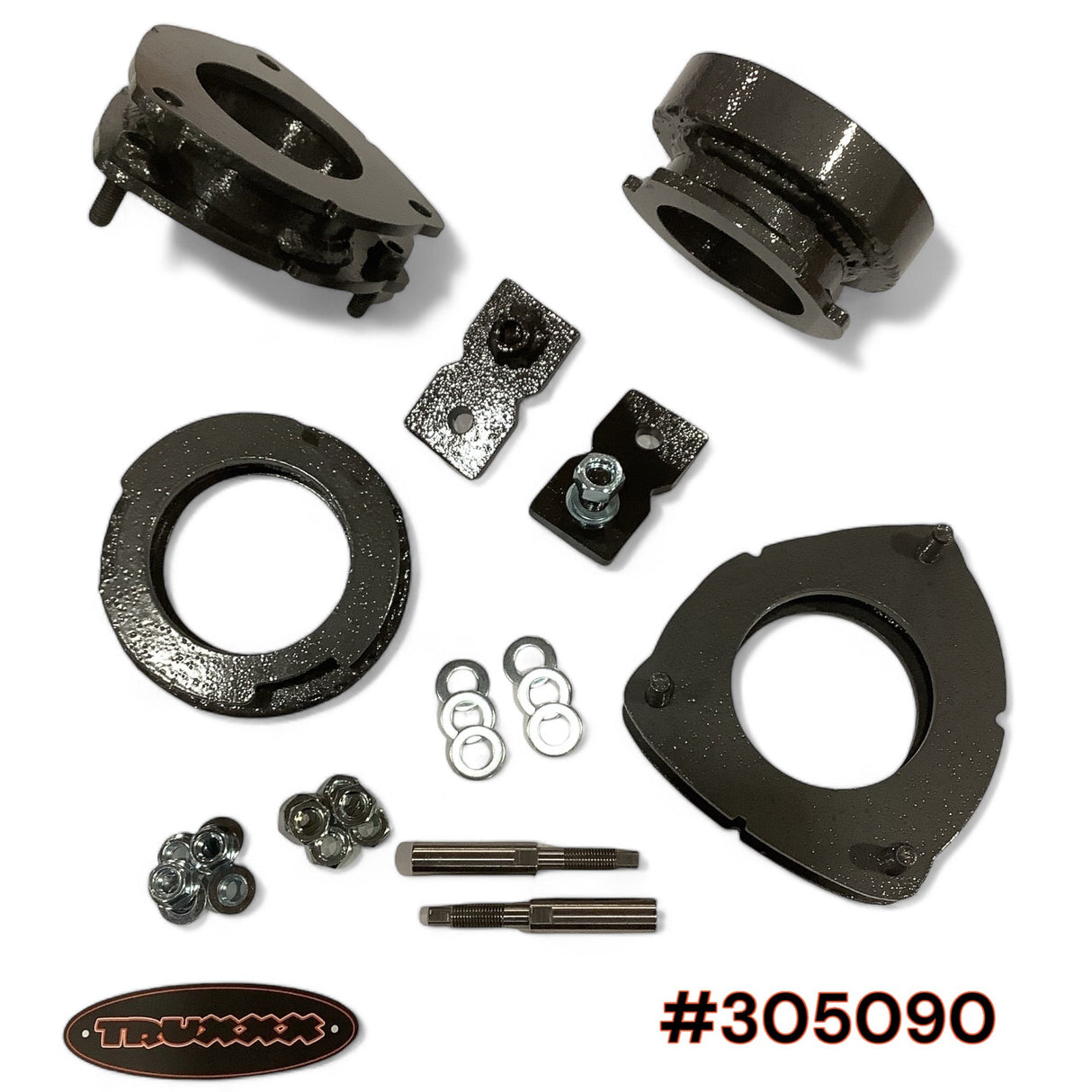 2024-2025 Hyundai Santa Fe SUV Hybrid & Plug-In Hybrid- 1.25" Front and 1.25" Rear Lift Kit with Shock Shaft Extensions #305090