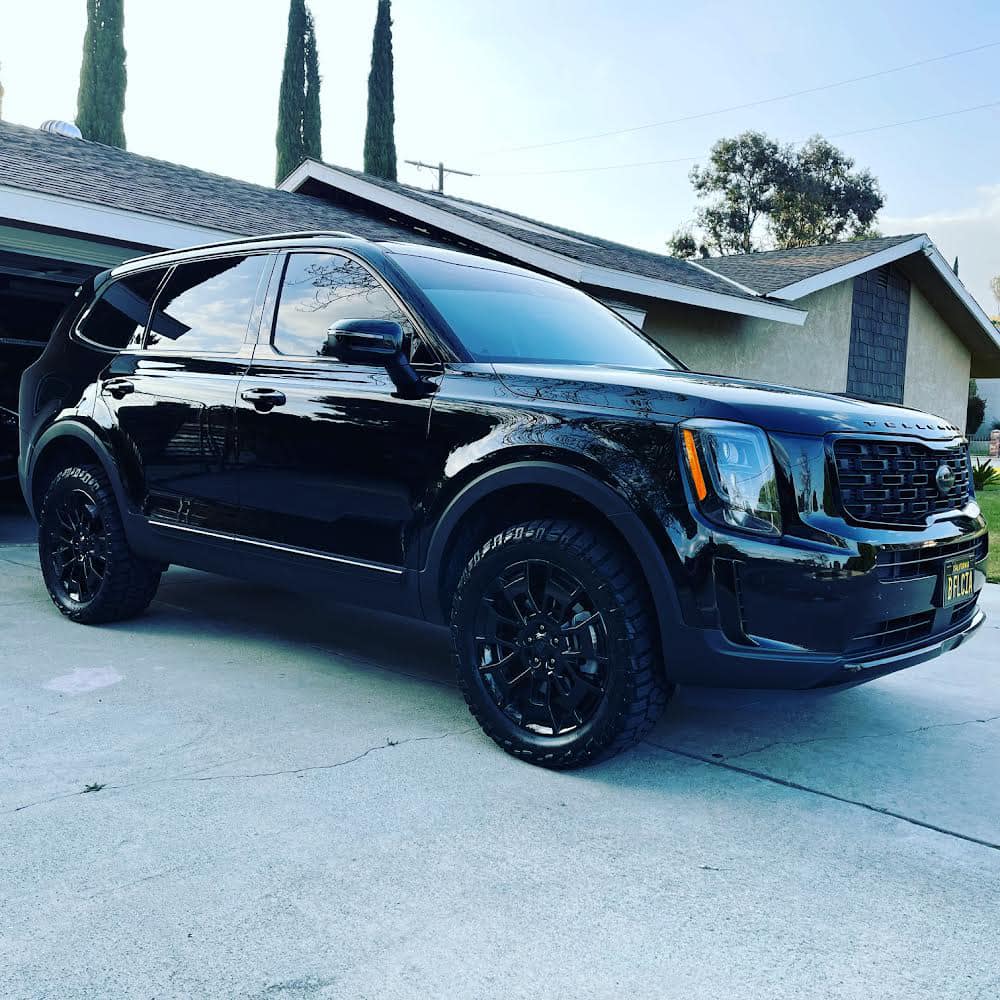 2019-2022 Kia Telluride & Hyundai Palisade - 2.5" Front & 2.5" Rear Lift Kit with Shock Shaft Extensions #306017
