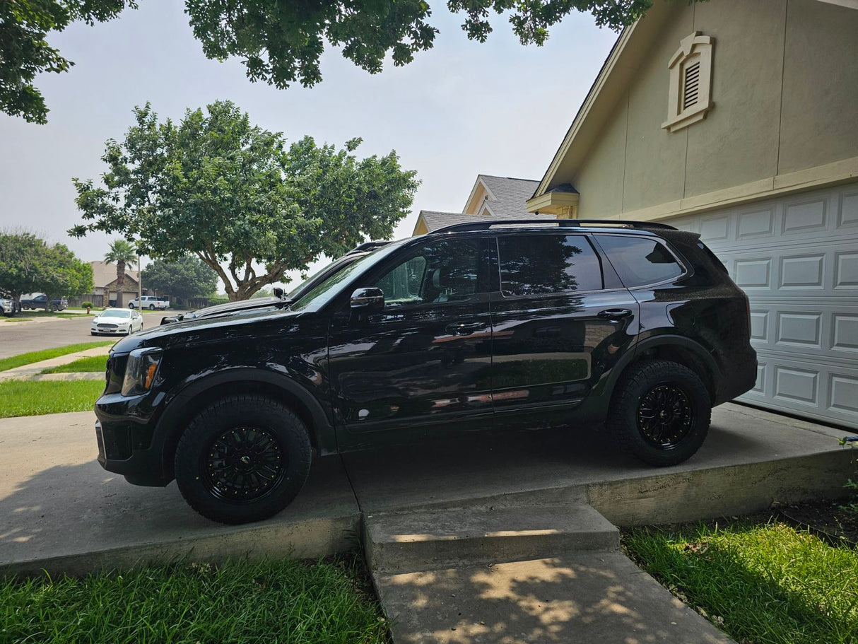 2023-2025 Kia Telluride X-Pro & X-Line 2.0" Front Lift Kit and 2.0" Rear Lift Kit with Shock Shaft Extensions #306020