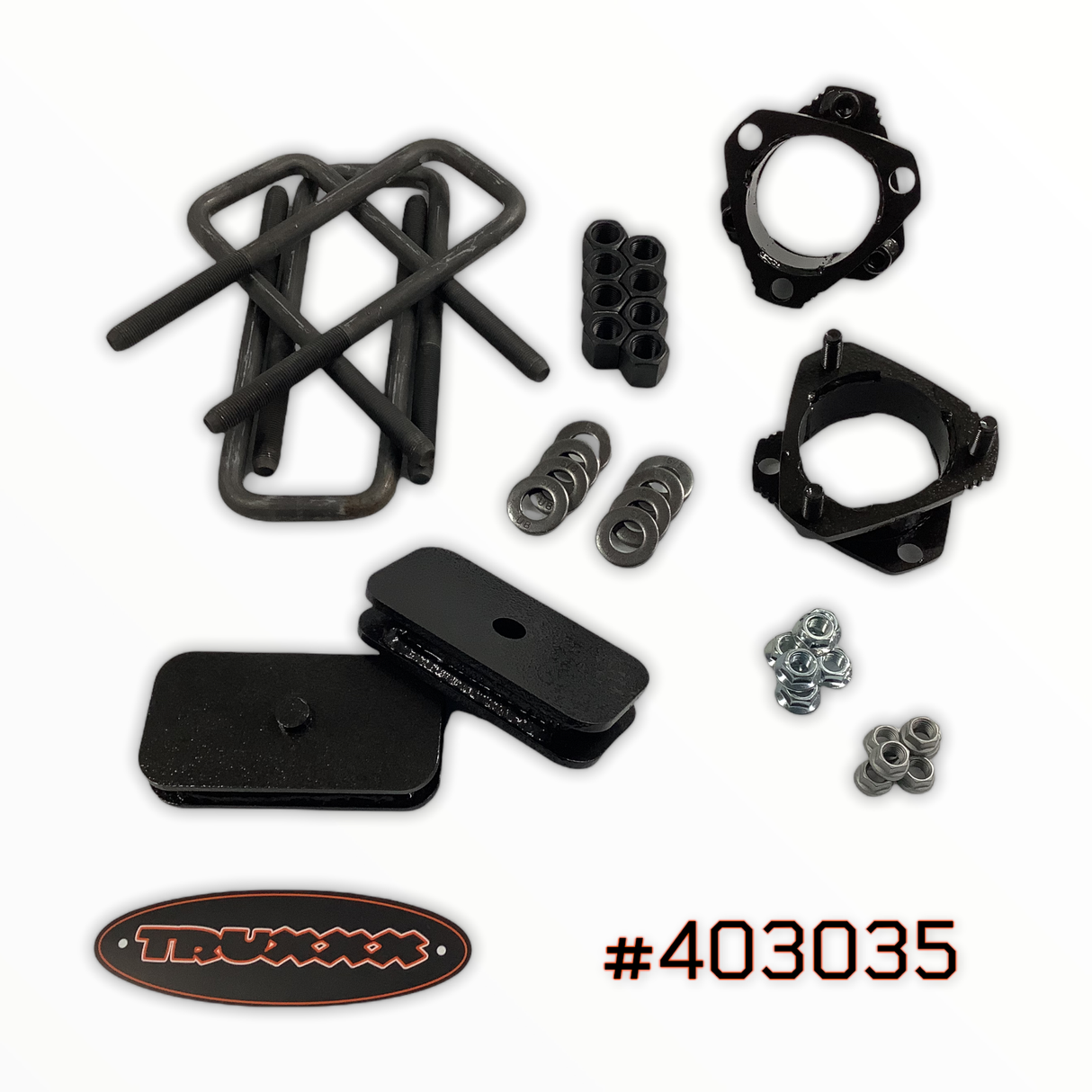 Chevrolet Colorado y GMC Canyon 2015-2022 2wd y 4x4: kit de elevación delantera de 3" y trasera de 1,5" n.º 403035