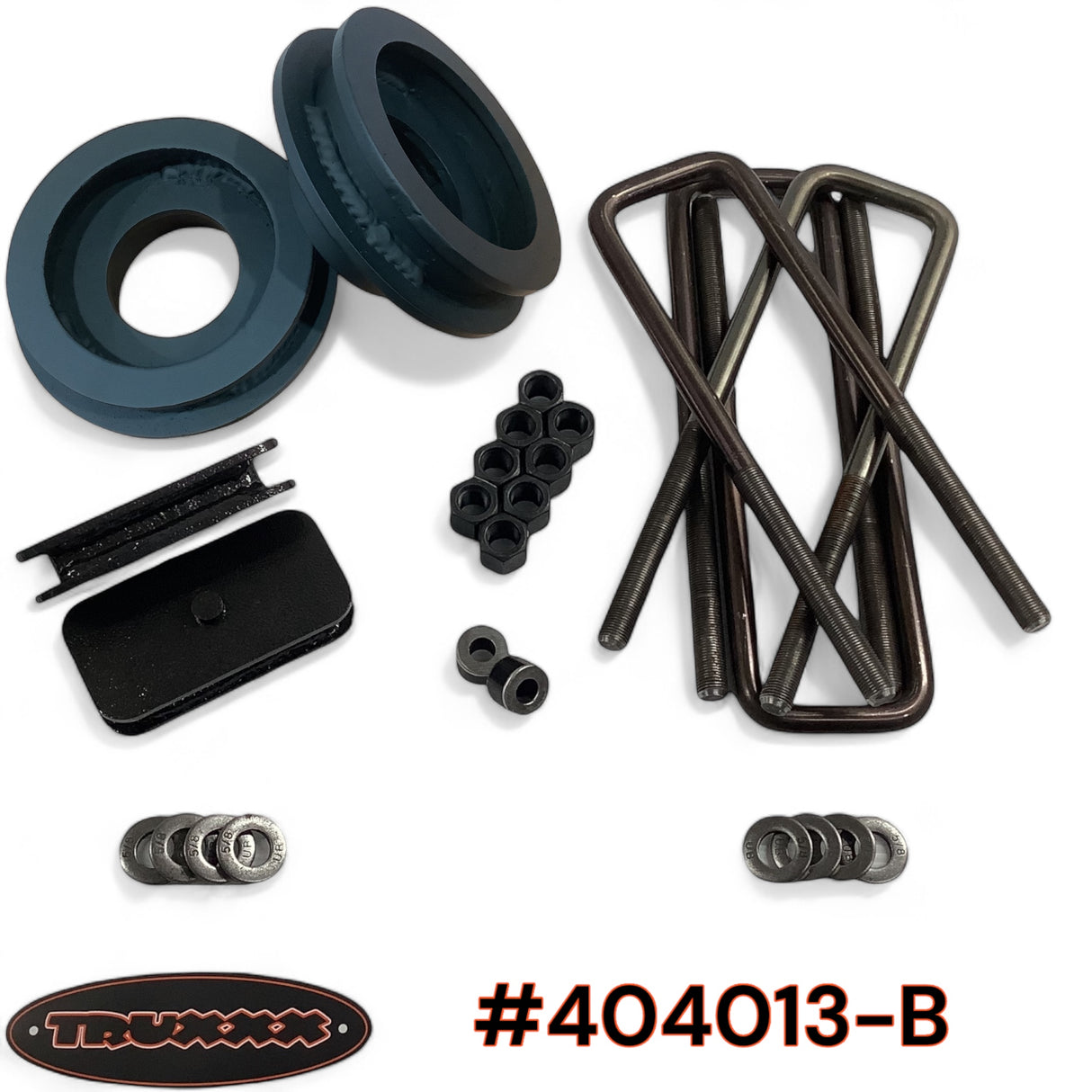 1988-1999 Chevy Silverado C1500 & GMC Sierra C1500- 6 Lug - 2WD - 2" Front & 1" Rear Lift Kit #404013-B