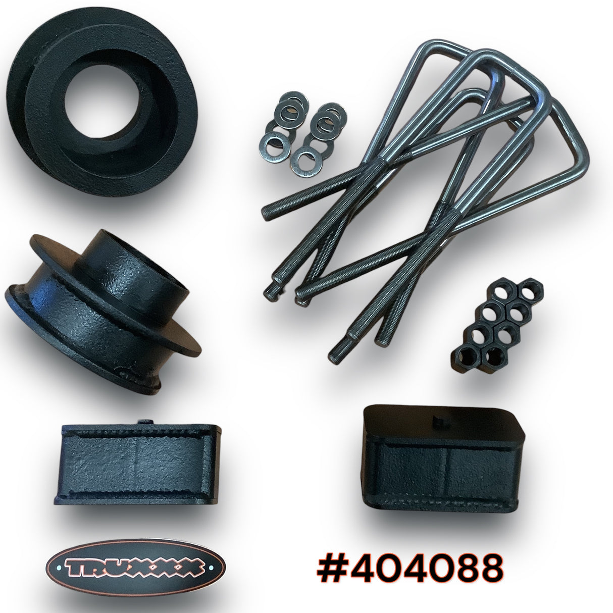 2003-2025 Chevy Express Van 2500/3500 8-Lug ~ 2WD & 2003-2025 GMC Savanna Van 2500/3500 8-Lug ~ 2WD - 2" Front & 1.5" Rear Lift Kit #404088