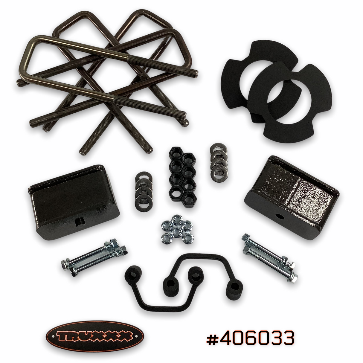 2007-2018 Chevy 1500 Pickup 2.5" Front & 1.5" Rear Lift Kit #406033