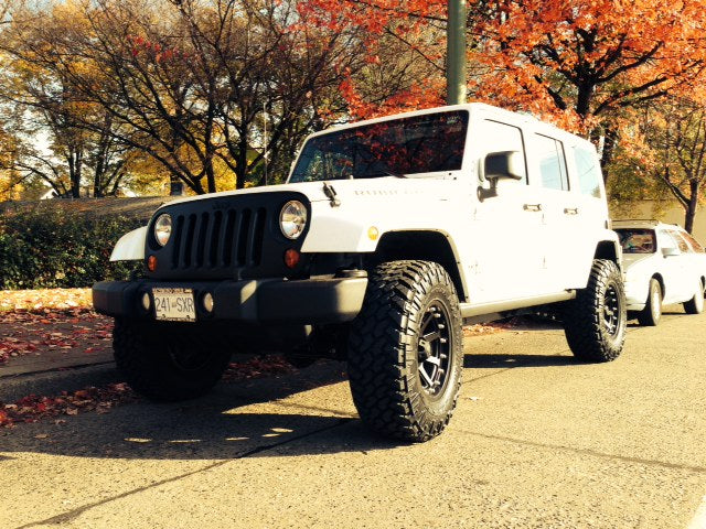 2007-2018 Jeep Wrangler JK Unlimited, Rubicon, Sahara - 2.5" Front & 2" Rear Lift Kit #601012