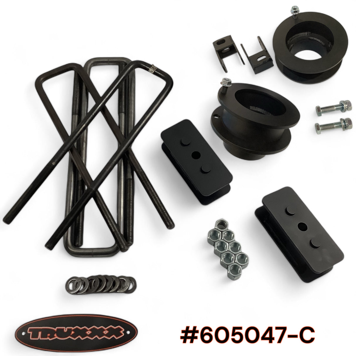 2013-2024 Ram 3500/4500/5500 Dually/Cab n Chassis ~ 2.25" Front and 1" Rear Lift #605047-C