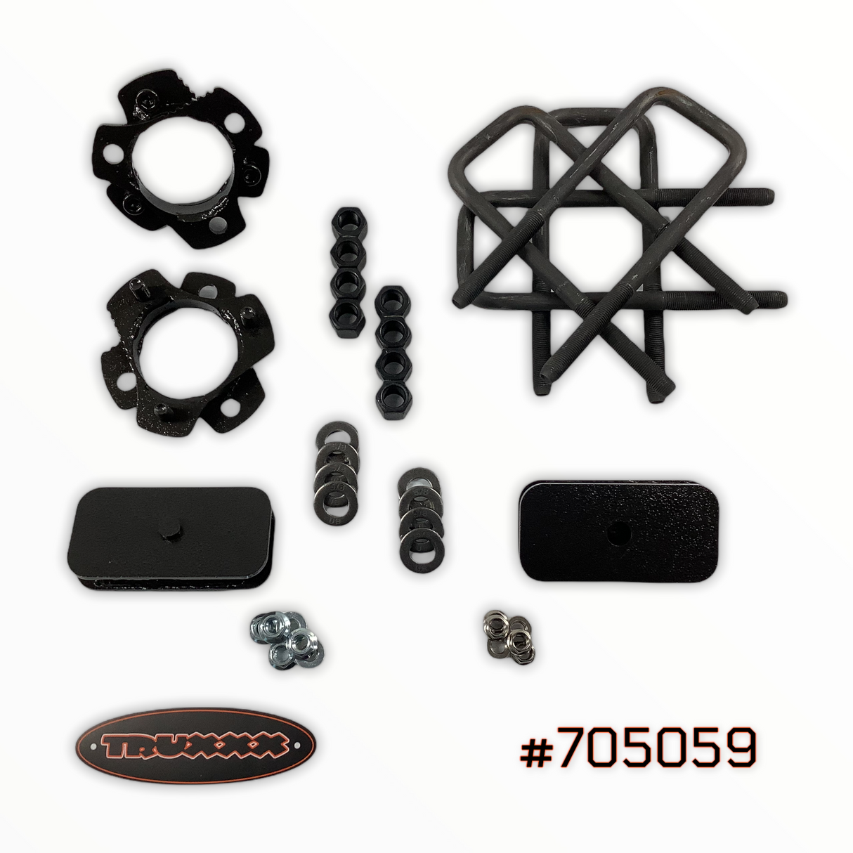 2005-2021 Nissan Frontier 2wd & 4x4 2" Front and 1" Rear Lift Kit #705059