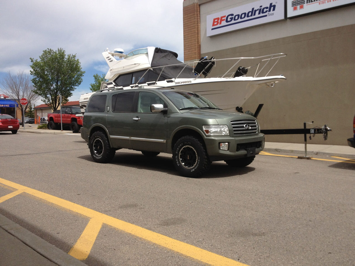 2004-2015 Nissan Armada & 2004-2010 Infinity QX56, 2WD & 4WD - 2" Front & 1" Rear Lift Kit #707012