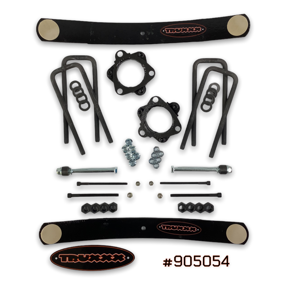 2005-2023 Toyota Tacoma PreRunner 2.0" Front & 1-1.5" Rear Add-A-Leaf Lift Kit - 4x4 #905054