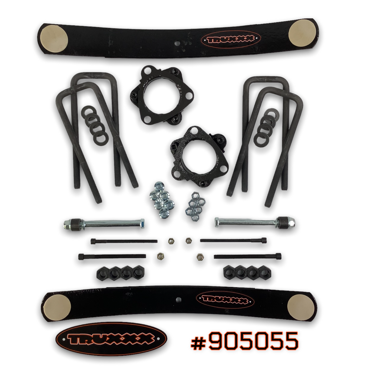2005-2023 Toyota Tacoma PreRunner 3.0" Front & 1-1.5" Rear Add-A-Leaf Lift Kit - 4x4 #905055