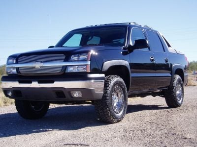 2000-2006 Chevy Tahoe, Suburban, Avalanche, Escalade & Yukon 3" Front & 1.25" Rear Lift Kit #404012