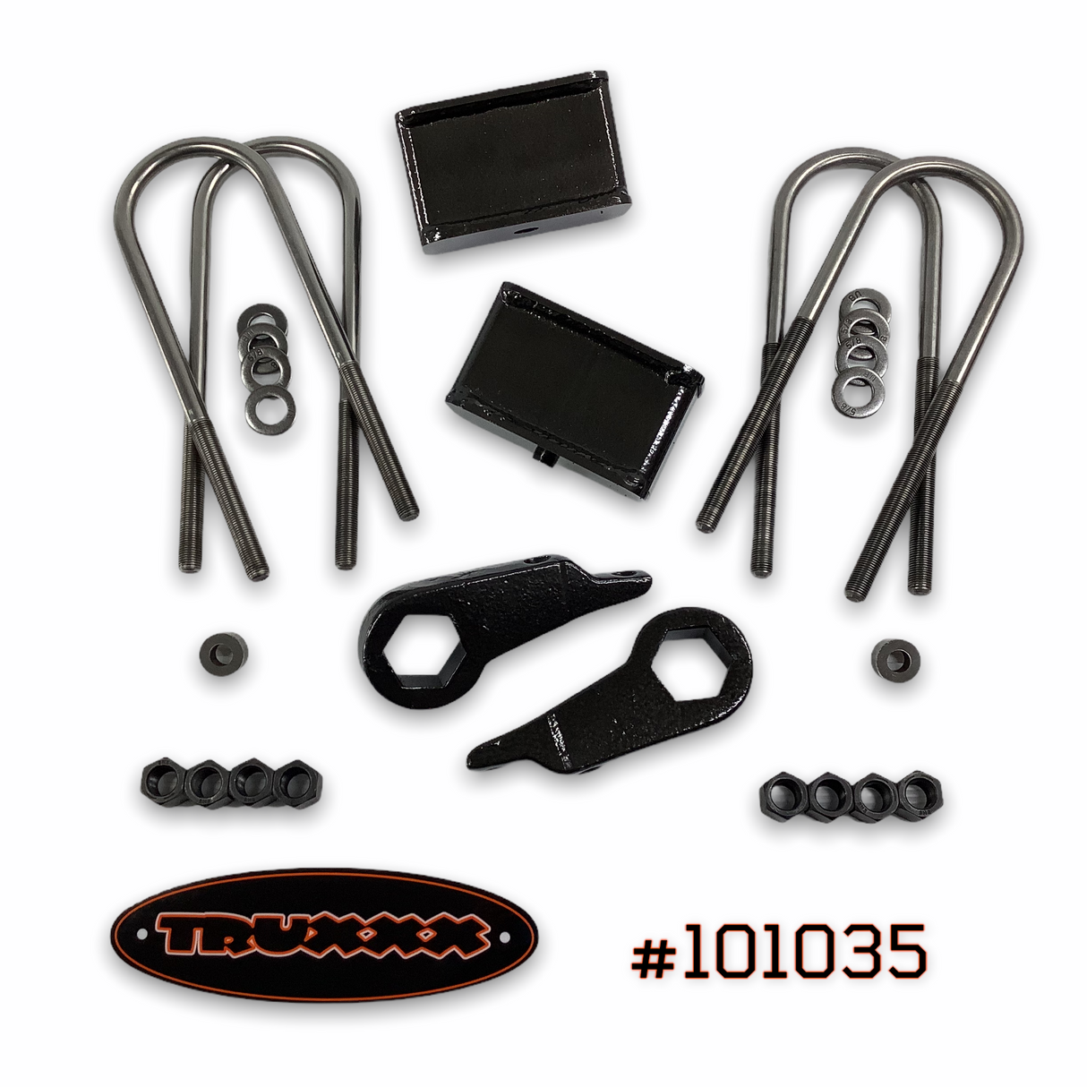1998-2012 Ford Ranger 4WD -  3" Front & 1.25" Rear Lift Kit - 8.8 rear axle #101035