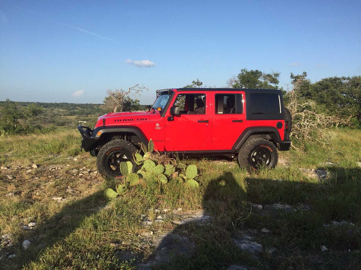 2007-2018 Jeep Wrangler JK Unlimited, Rubicon, Sahara - 2.5" Front &amp; 2" Rear Lift Kit #601012