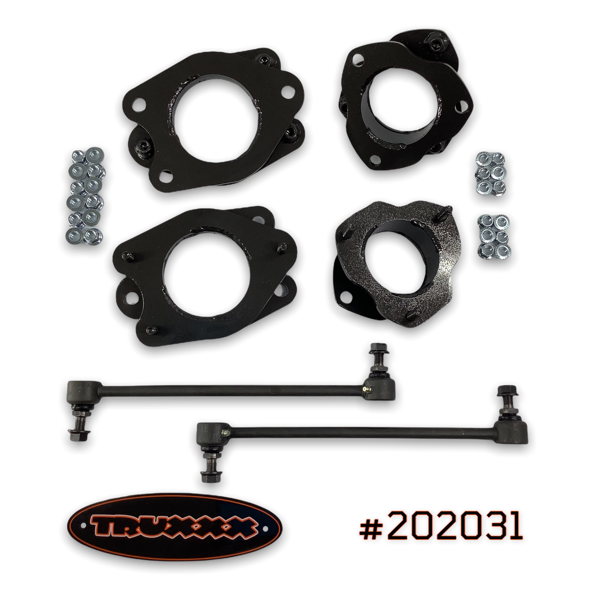 2016-2022 Honda Pilot &amp; 2019-2024 Honda Passport - 1.75" front & 1.5" rear lift - Sway Bar Links Included #202031