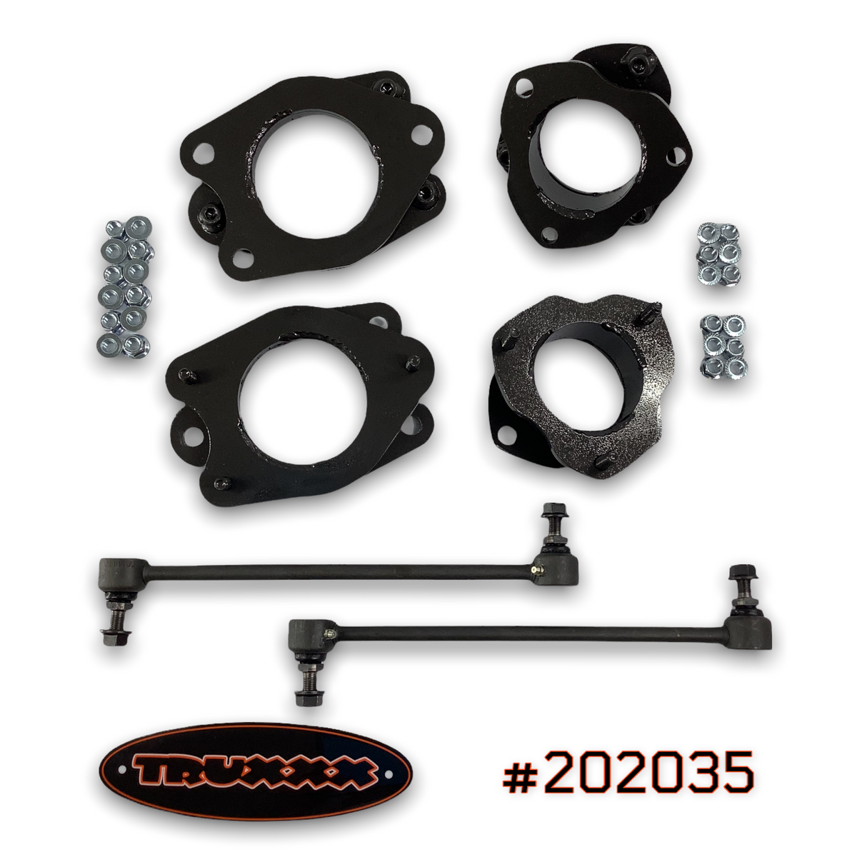 2016-2022 Honda Pilot &amp; 2019-2024 Honda Passport - 2.0" front & 2.0" rear lift - Sway Bar Links Included #202035