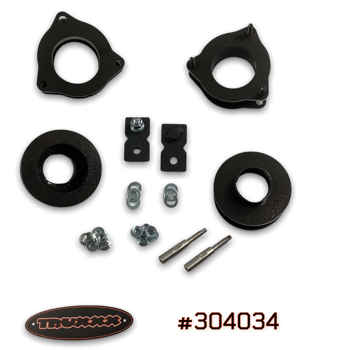 2017-2022 Kia Sportage &amp; 2016-2021 Hyundai Tucson - 2.0" Front and 2.0" Rear Lift Kit with Shock Shaft Extensions #304034