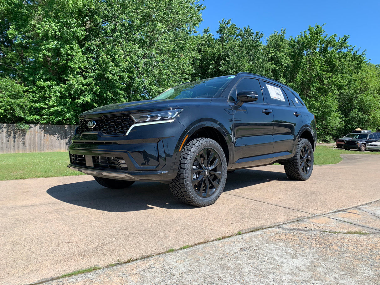 2021-2023 Kia Sorento X-Line &amp; 2021-2023 Hyundai Santa Fe - 1.5" Front and 1.25" Rear Lift Kit #305028