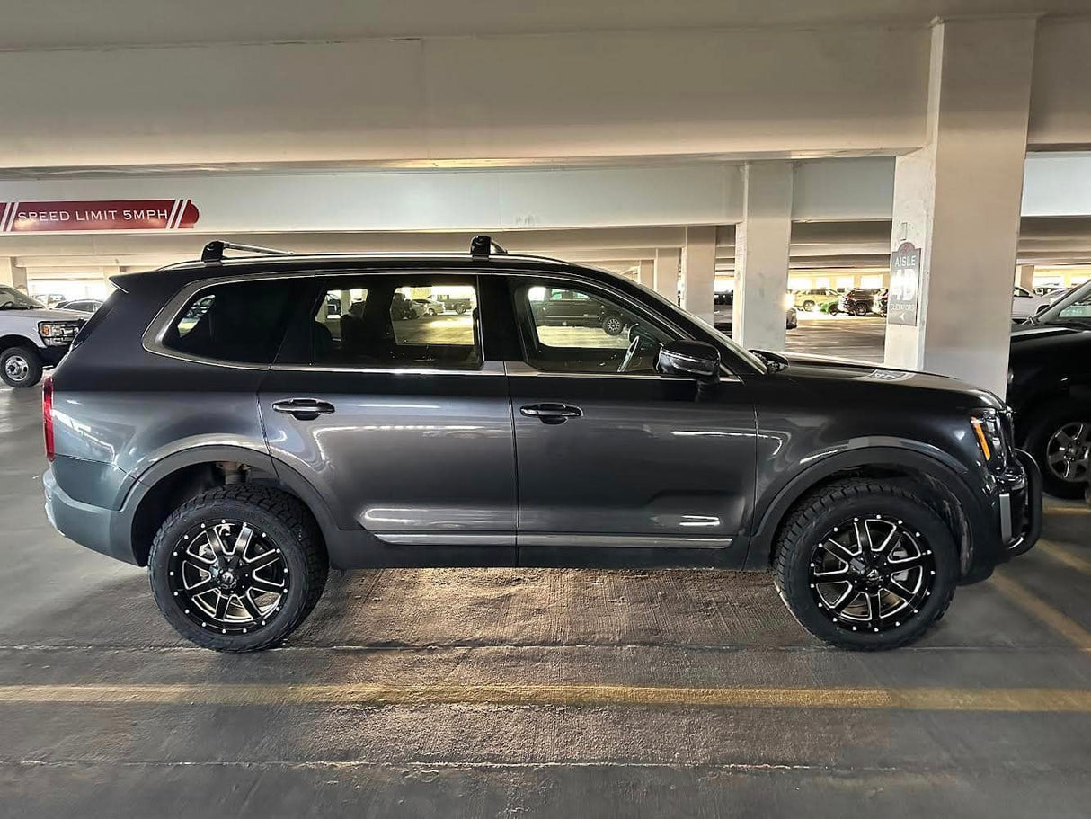 2019-2022 Kia Telluride &amp; Hyundai Palisade - 2.0" Front Lift Kit and 2.25" Rear Lift Kit with Shock Shaft Extensions #306016