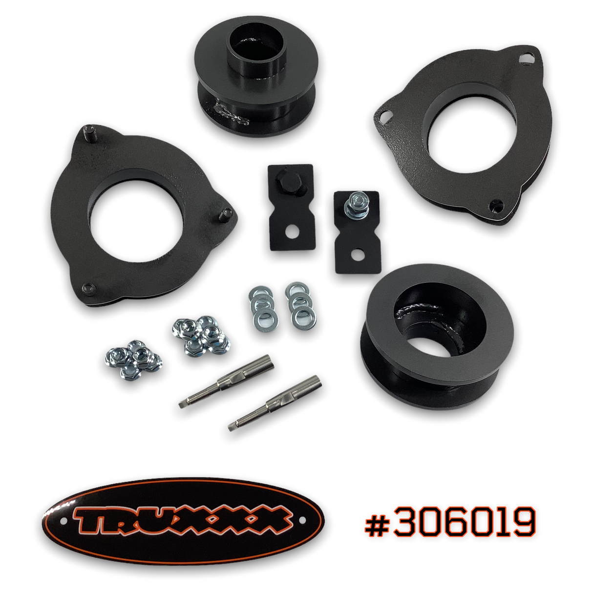 2023-2025 Kia Telluride &amp; 2023-2025 Hyundai Palisade - 2.0" Front Lift Kit and 2.25" Rear Lift Kit with Shock Shaft Extensions #306019