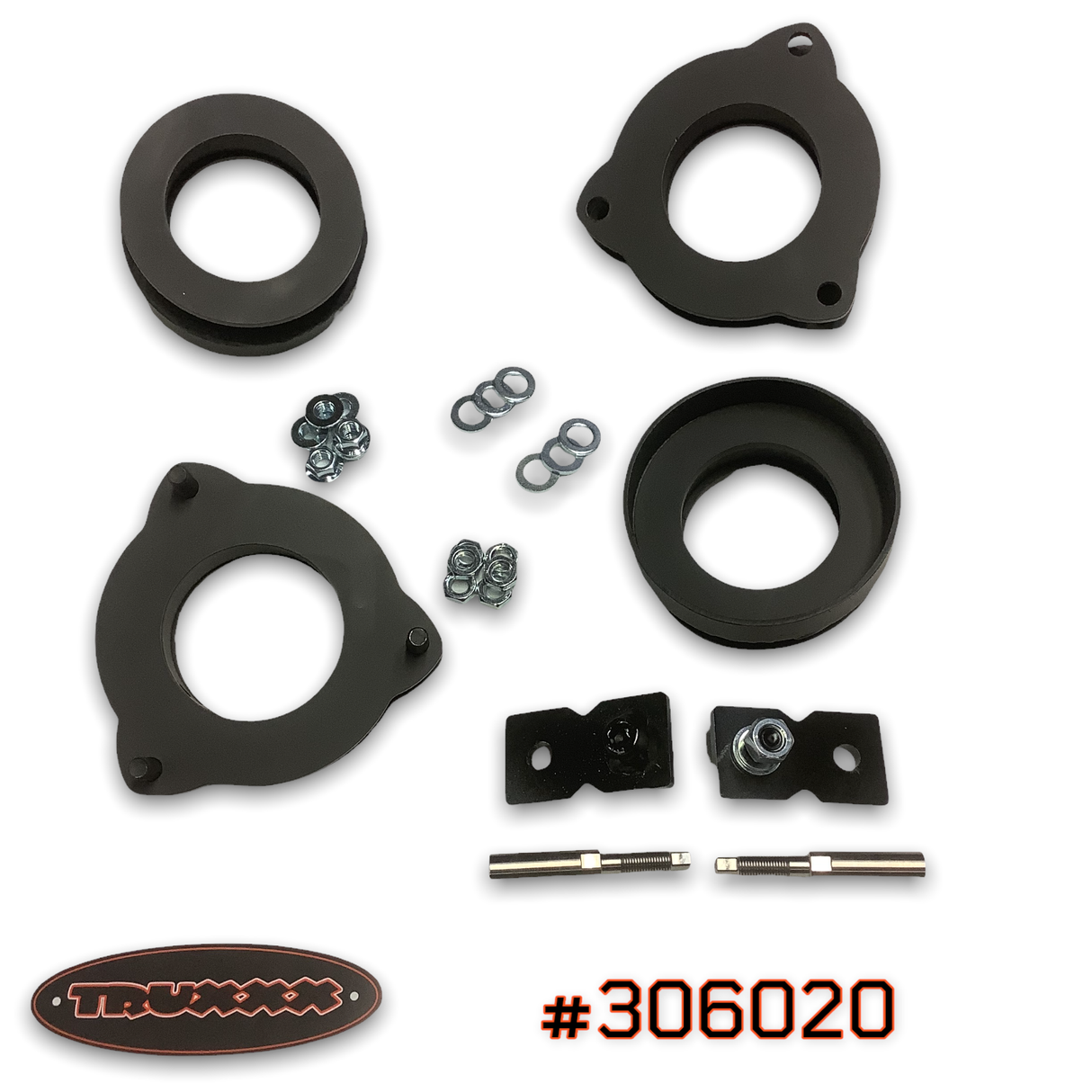 2023-2025 Kia Telluride X-Pro & X-Line 2.0" Front Lift Kit and 2.0" Rear Lift Kit with Shock Shaft Extensions #306020