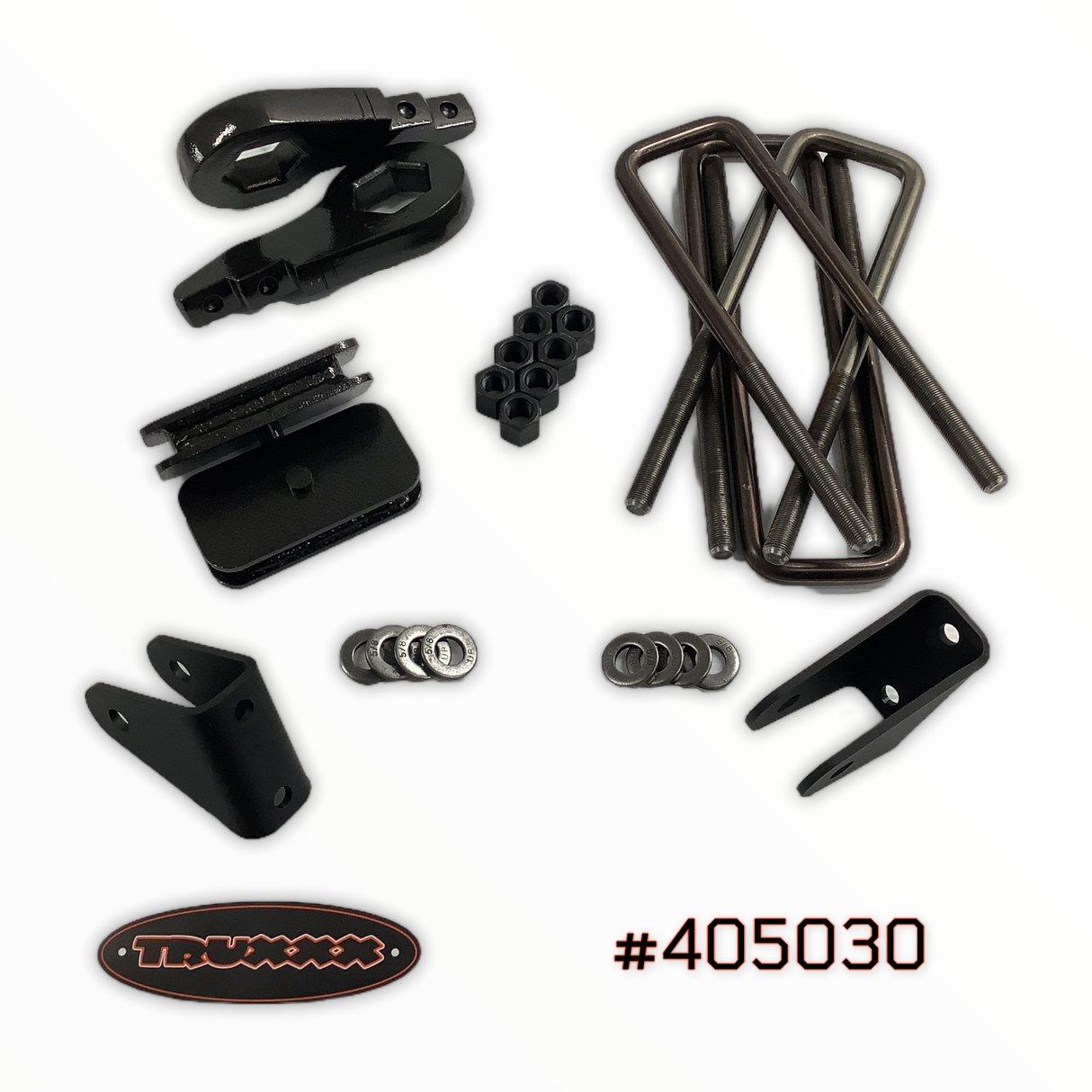 2000-2010 Chevy 1500HD, 2500HD, 3500HD - 2"-3" Front &amp; 1" Rear Lift Kit #405030