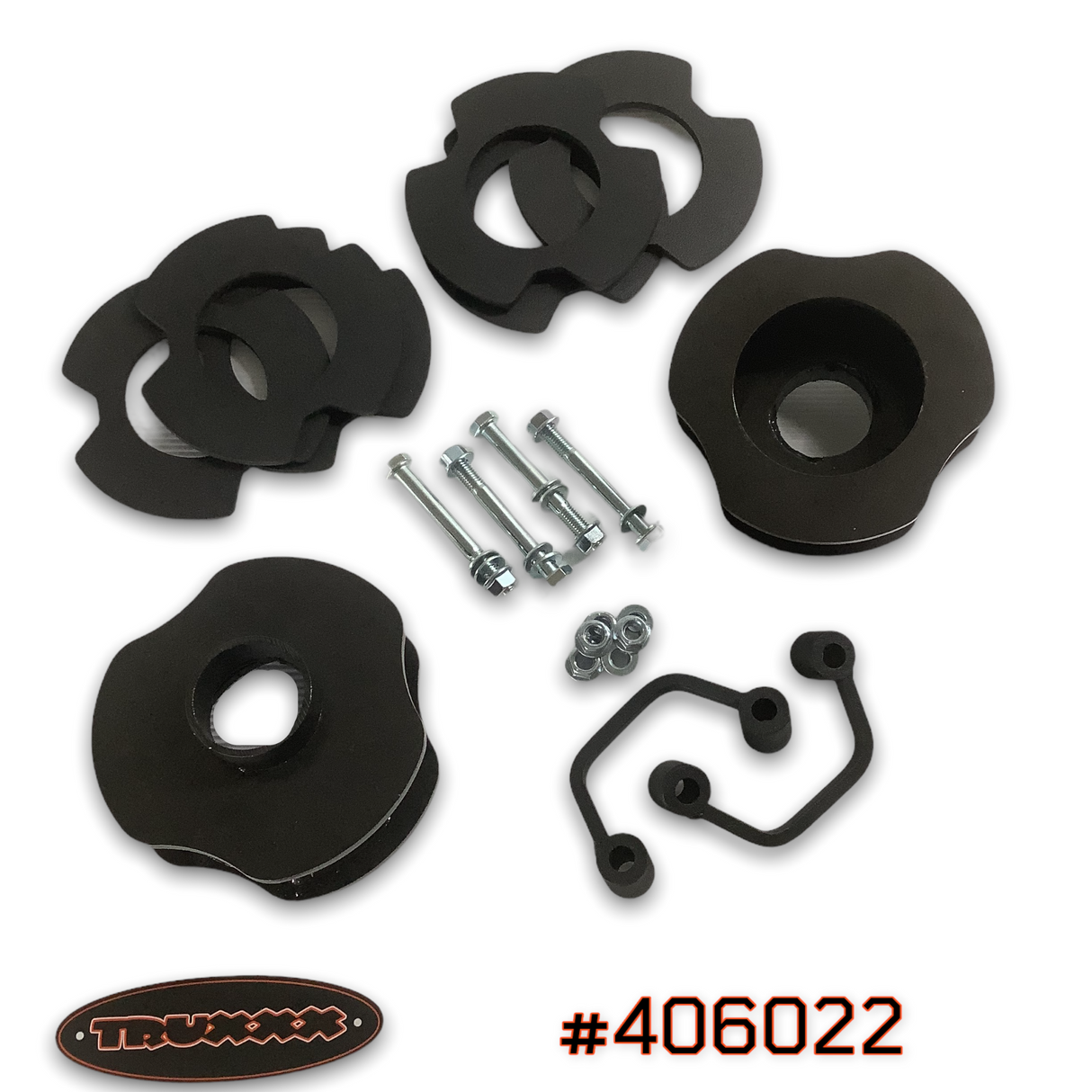 2007-2020 Chevy Tahoe, Yukon, Escalade, Avalanche, Suburban, 2WD &amp; 4WD -  3" Lift Kit - Front &amp; 2" Rear #406022