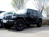 2007-2018 Jeep Wrangler JK Unlimited, Rubicon, Sahara - 2.5" Front &amp; 2" Rear Lift Kit #601012