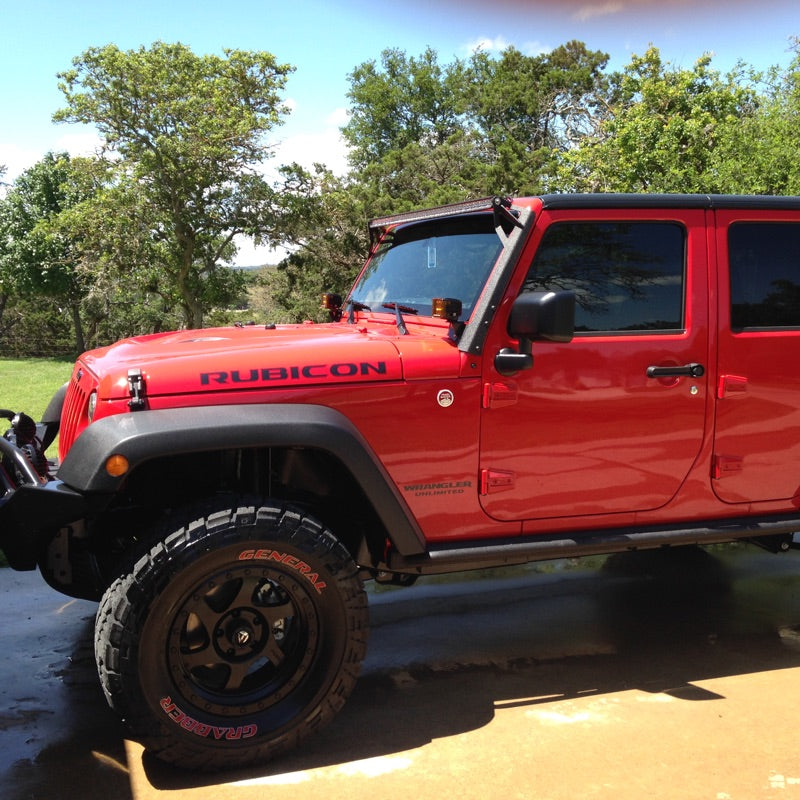 2007-2018 Jeep Wrangler JK Unlimited, Rubicon, Sahara - 2.5" Front &amp; 2" Rear Lift Kit #601012