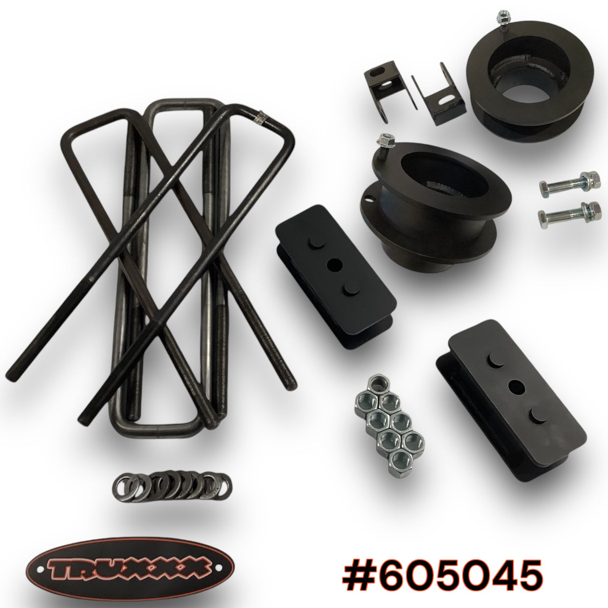 2013-2024 Dodge Ram 3500/4500/5500 4WD - 2" Front &amp; 1" Rear Lift Kit #605045