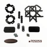 2005-2021 Nissan Frontier 2wd &amp; 4x4  2" Front and 1" Rear Lift Kit #705059