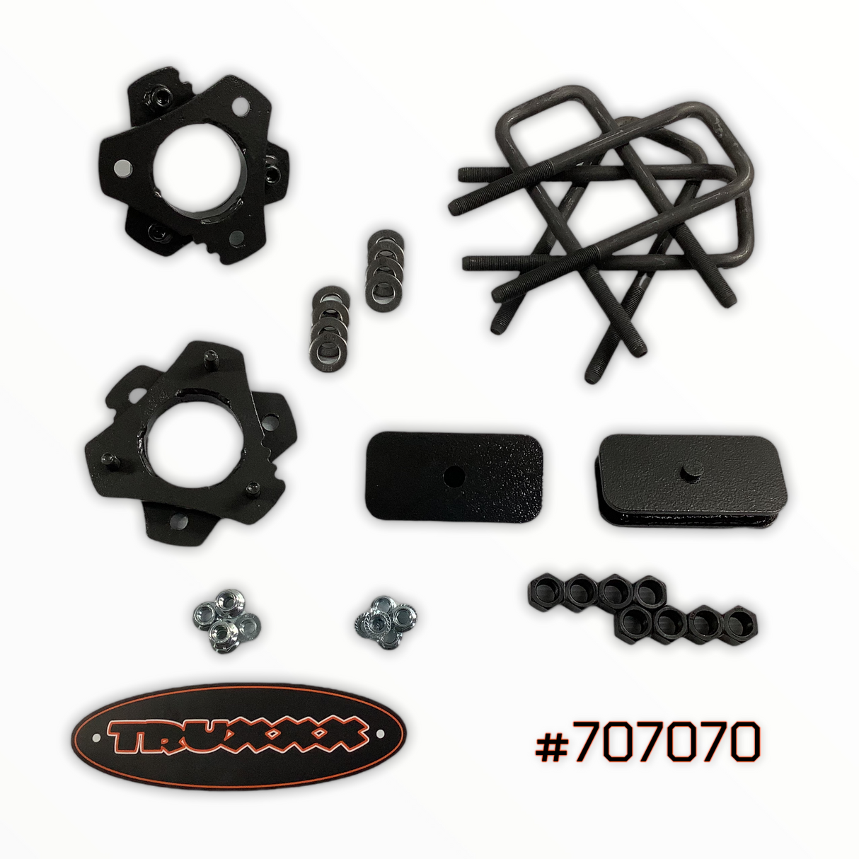 2016-2022 Nissan Titan 2.0" Front & 1" Rear Lift Kit - 4x4 &amp; 4x2 #707070
