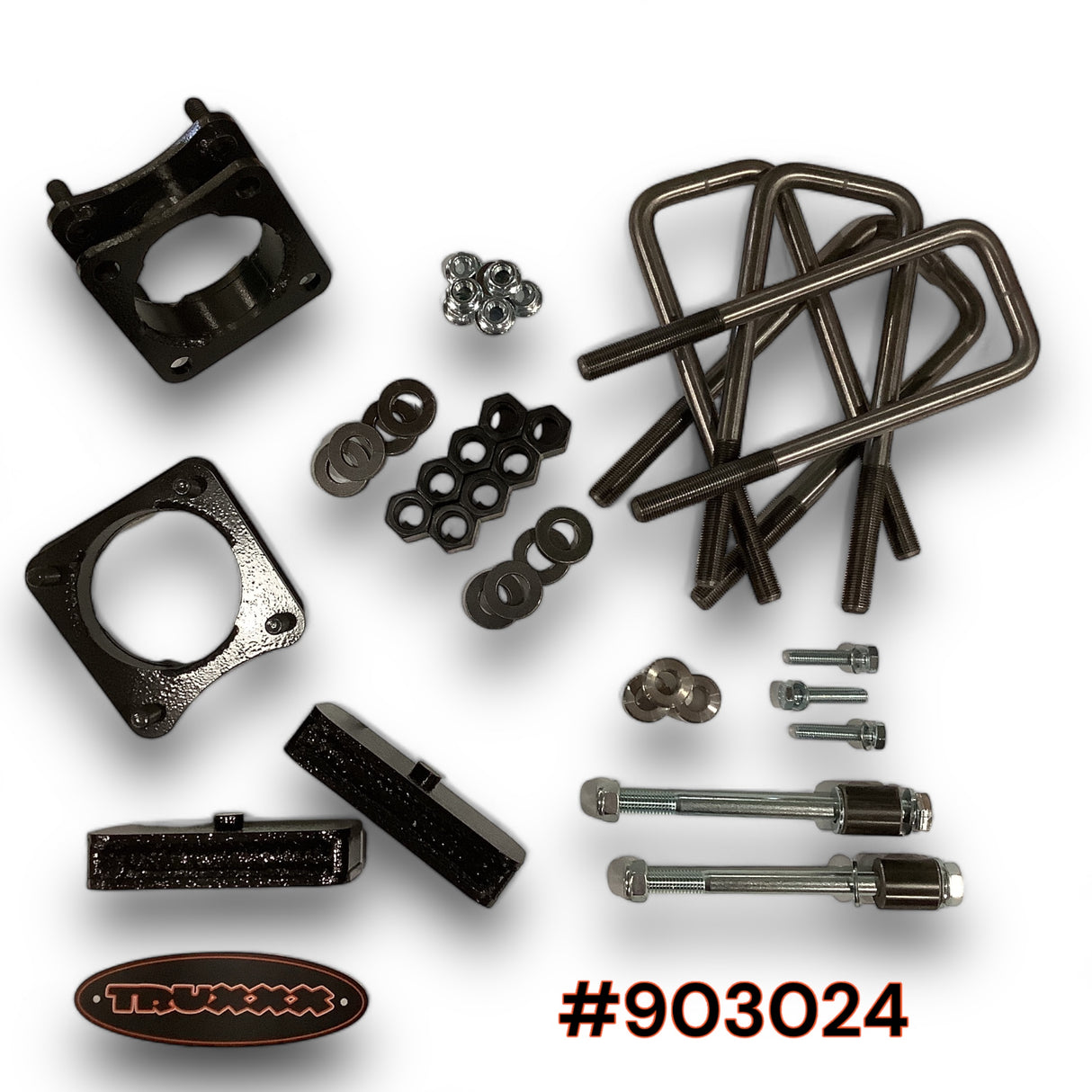 2007-2021 Toyota Tundra - 2wd &amp; 4x4 - 2" Front 1" Rear Lift Kit #903024