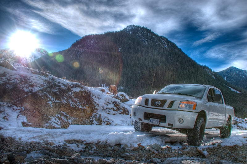 2004-2015 Nissan Titan 2WD &amp; 4WD - 2" Front &amp; 1" Rear Lift Kit #707057